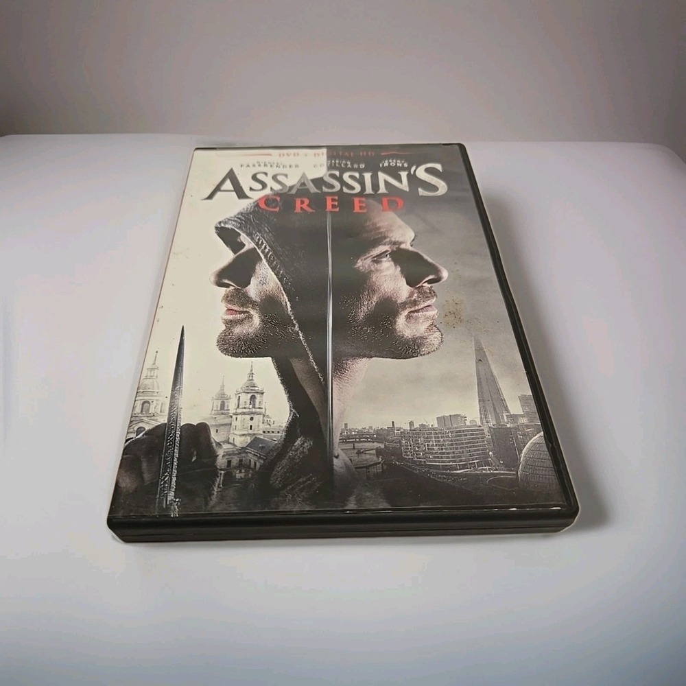 Assassin's Creed DVD 2016 Michael Fassbender Action Adventure Video Game Movie‎